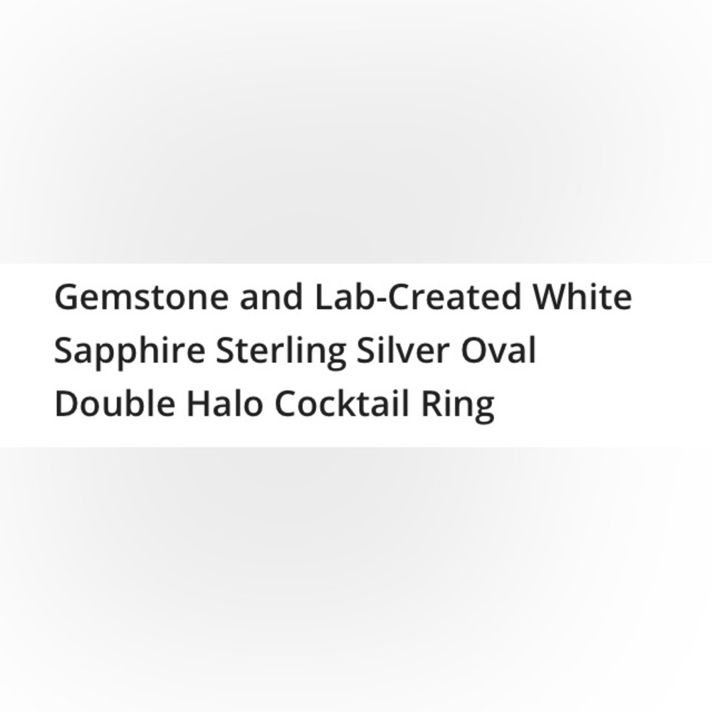 Blue Topaz Cocktail Ring 7 - Picture 7 of 13